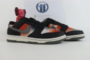 Nike Dunk Low Retro PRM Graffiti Black Red