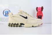 SL Stussy X Nike Air Zoom Spiridon Caged Fossil 2020