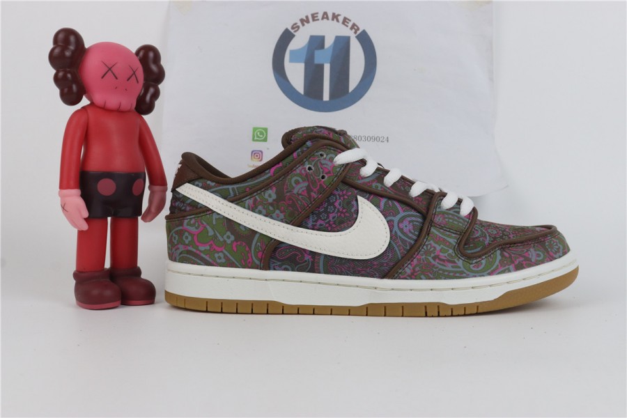 Nike SB Dunk Low Pro Paisley Brown