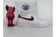 Nike Air Force 1 Low Essential (Gym Red Mini Swoosh )