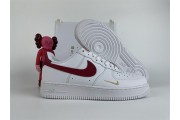 Nike Air Force 1 Low Essential (Gym Red Mini Swoosh )