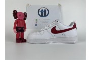 Nike Air Force 1 Low Essential (Gym Red Mini Swoosh )