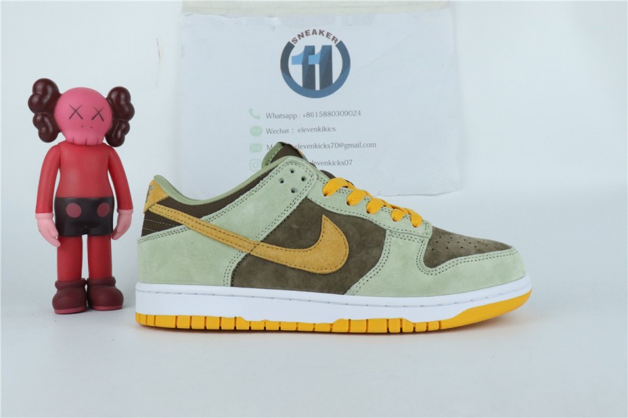 The Dunk Low In “Dusty Olive”