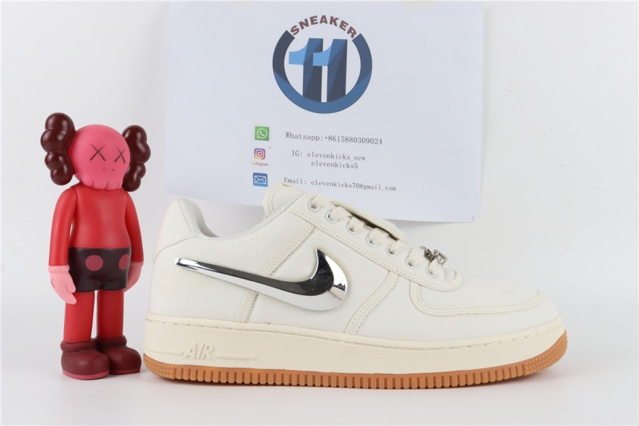Nike Air Force 1 Travis Scott Sail 101