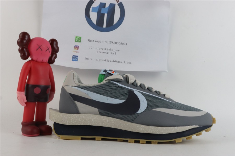 Nike "x Clot x sacai LDWaffle ""Cool Grey""