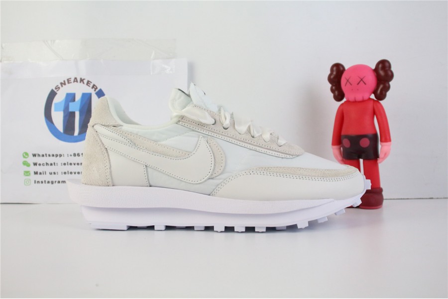 Sacai X Nike LDV Waffle White Nylon
