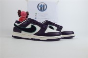 Nike Dunk Low Chenille Swoosh Grand Purple