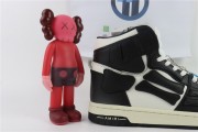 AMIRI Skel-Top Colour-Block Leather High-Top Sneakers