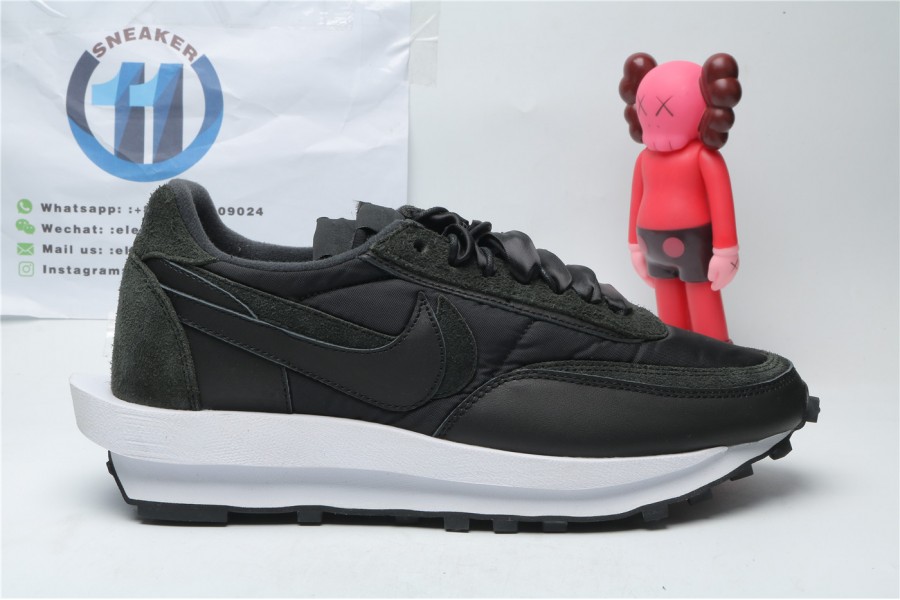 Nike LD Waffle Sacai Black Nylon