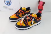 Nike Dunk Low Off-White University Gold Midnight Navy