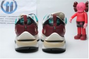 Nike X Sacai VaporWaffle  Red Neptune Green