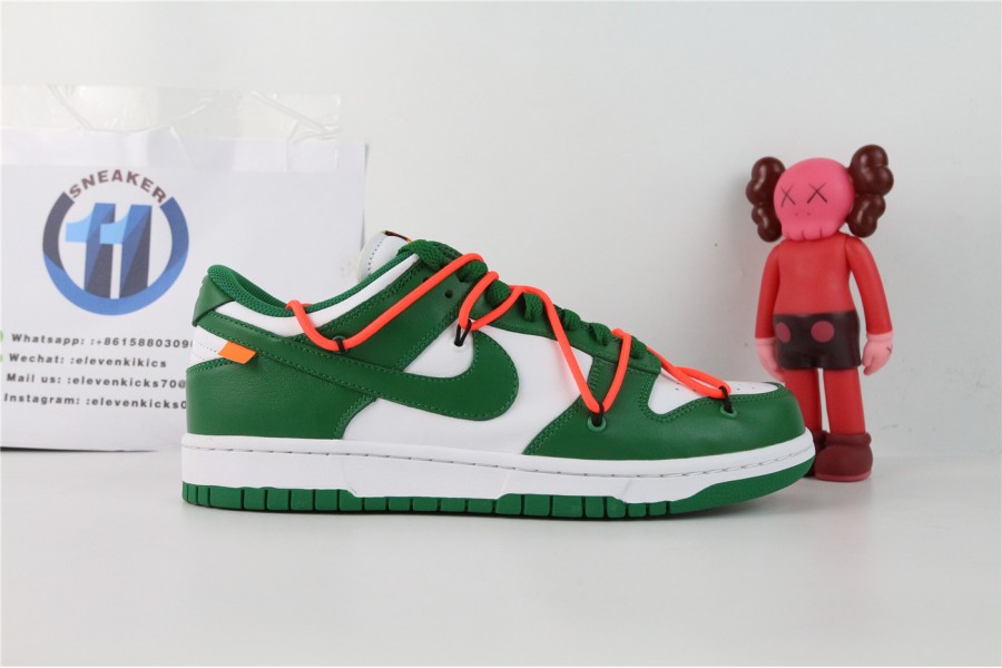 Nike Dunk Low Off-White Pine Green