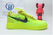 Nike Air Force 1 Low Fluorescent Green OFF WHITE