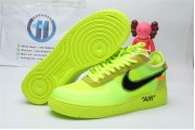 Nike Air Force 1 Low Fluorescent Green OFF WHITE