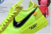 Nike Air Force 1 Low Fluorescent Green OFF WHITE