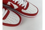 LV x Nike Air Force 1 red