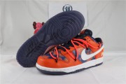 off white x futura x sb dunk low orange