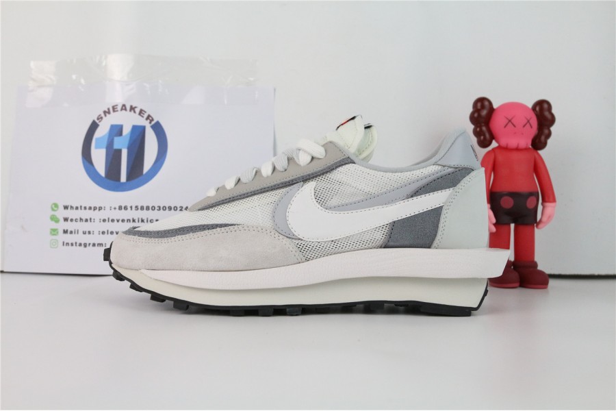 Nike LD Waffle Sacai White Grey