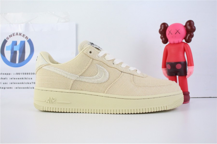 Nike Air Force 1 Low Stussy Fossil
