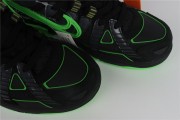 Off-White x Nike Rubber Dunk Green Strike Black