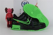 Off-White x Nike Rubber Dunk Green Strike Black
