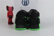 Off-White x Nike Rubber Dunk Green Strike Black
