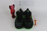 Off-White x Nike Rubber Dunk Green Strike Black