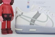 Nike Air Force 1 React White Light Bone