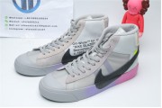 Nike Blazer Mid Off-White Wolf Grey Serena "Queen"