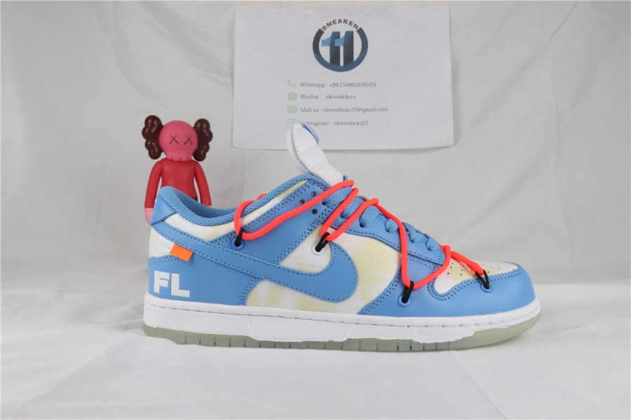 Off-White™ x Futura x Nike Dunk Low「UNC
