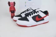 Dunk Low 'White Black Red'