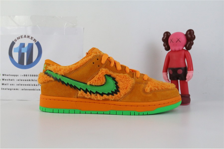 Nike SB Dunk Low Grateful Dead Bears Orange