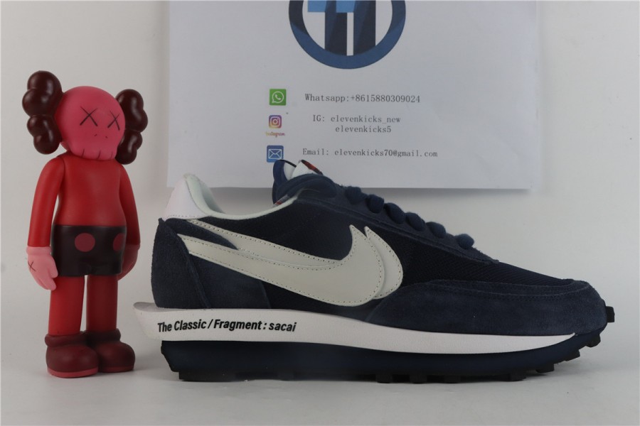 Nike LD Waffle SF sacai Fragment  'BLUE VOID'