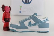 Nike Dunk Low Essential Paisley Pack Worn Blue