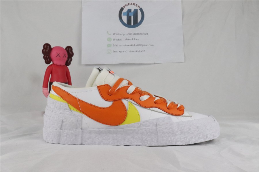 Sacai's Nike Blazer Magma Orange”