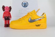 Off-White x Nike Air Force 1 Gold