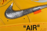 Off-White x Nike Air Force 1 Gold