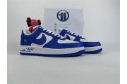 Louis Vuitton x Nike Air Force 1 Blue