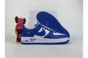 Louis Vuitton x Nike Air Force 1 Blue