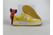 Louis Vuitton x Nike Air Force 1 Yellow