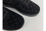 Louis Vuitton x Nike Air Force 1 Black