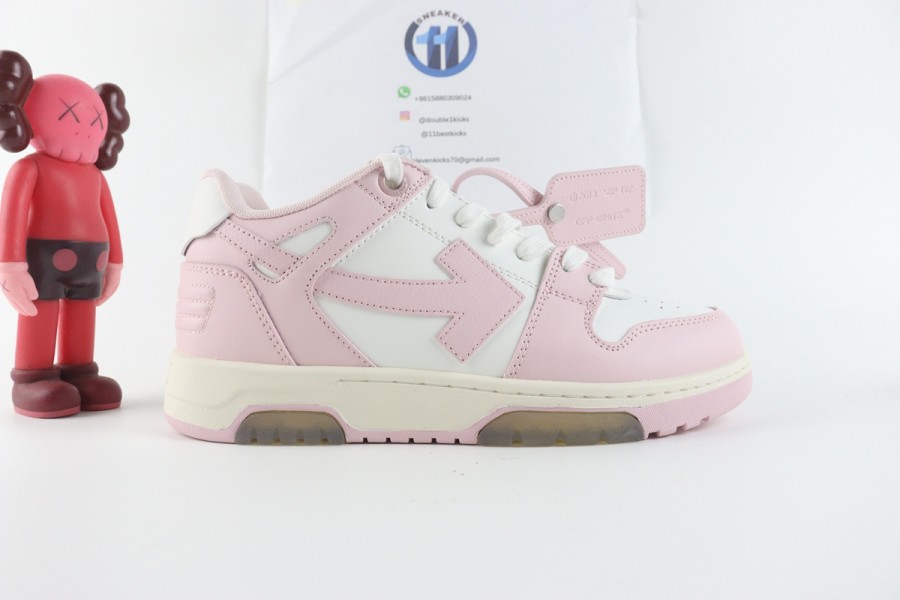 OFF-WHITE Out Of Office OOO Low Tops