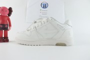 OFF-WHITE Out Of Office OOO Low Tops White Light Pink