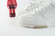 OFF-WHITE Out Of Office OOO Low Tops White Light Pink
