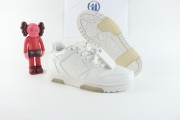OFF-WHITE Out Of Office OOO Low Tops White Light Pink