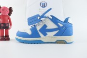 OFF-WHITE Out Of Office OOO Low Tops White Blue (FW22)