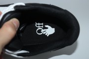 OFF-WHITE Out Of Office OOO Low Tops White Black White