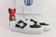 Star White  and Black sneaker