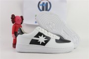 Star White  and Black sneaker