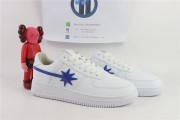 Star White  and Blue sneaker